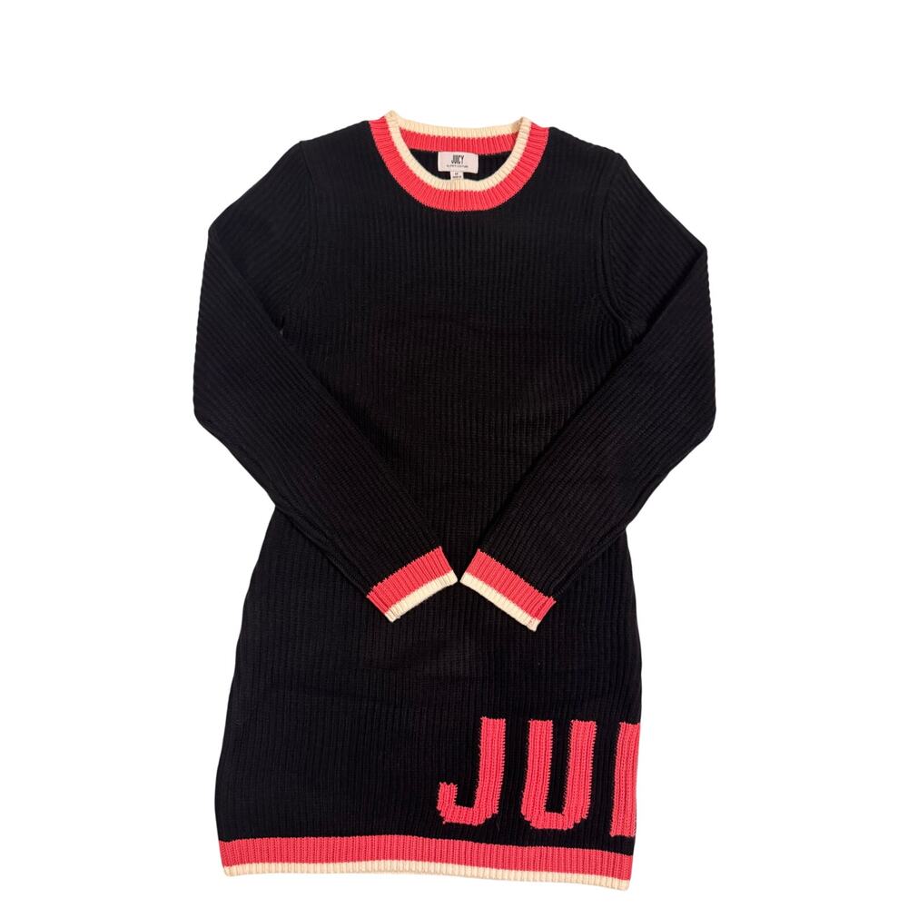 Juicy by Juicy Couture Women's Navy/Pink Sweater Dress Size M